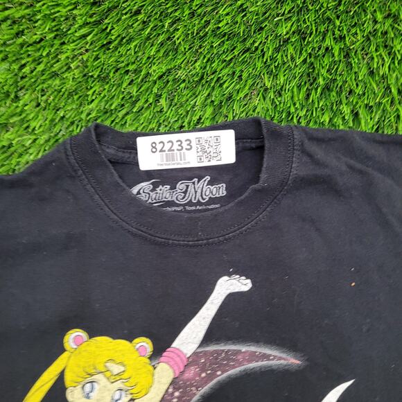 Sailor-Moon Shirt Womens Small 17x24 Manga-Series Black - Picture 10 of 12